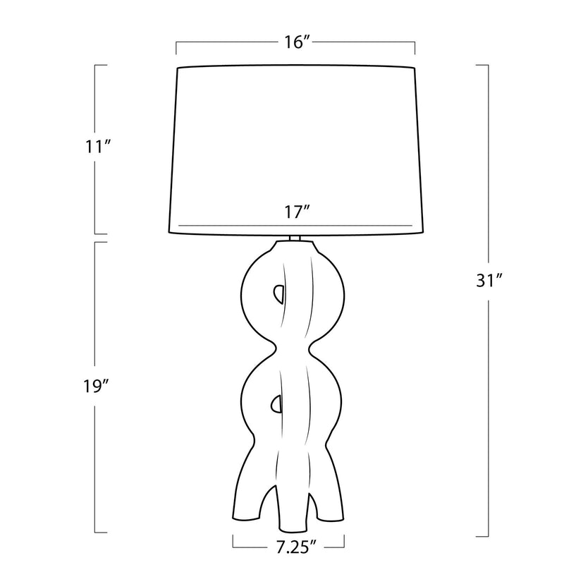 Jacob Metal Table Lamp