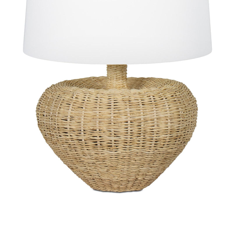 Avery Rattan Table Lamp