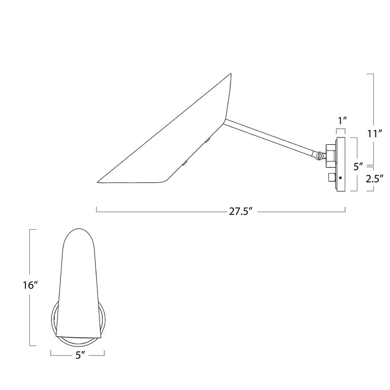 Vest Single Arm Sconce