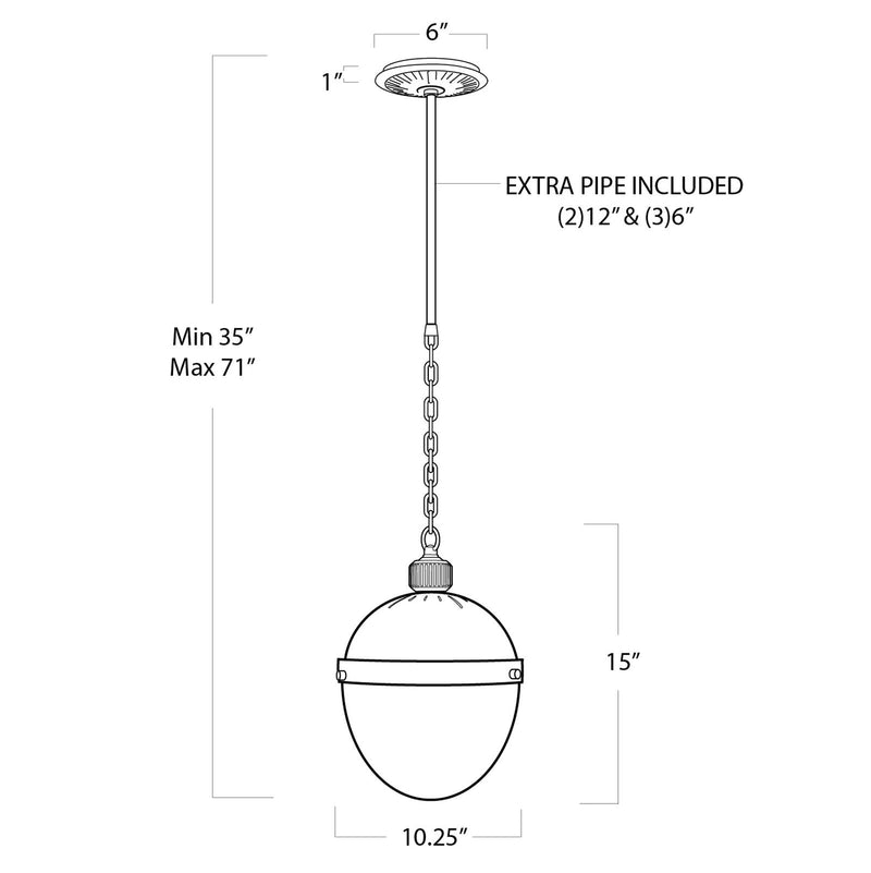 Otis Pendant Medium