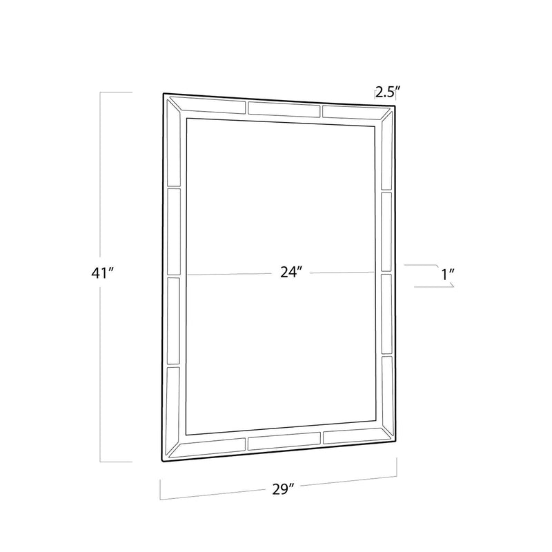 Plaza Beveled Mirror
