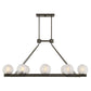 Darien 8-Light Linear Chandelier