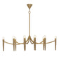 Belleza 10-Light Linear Chandelier