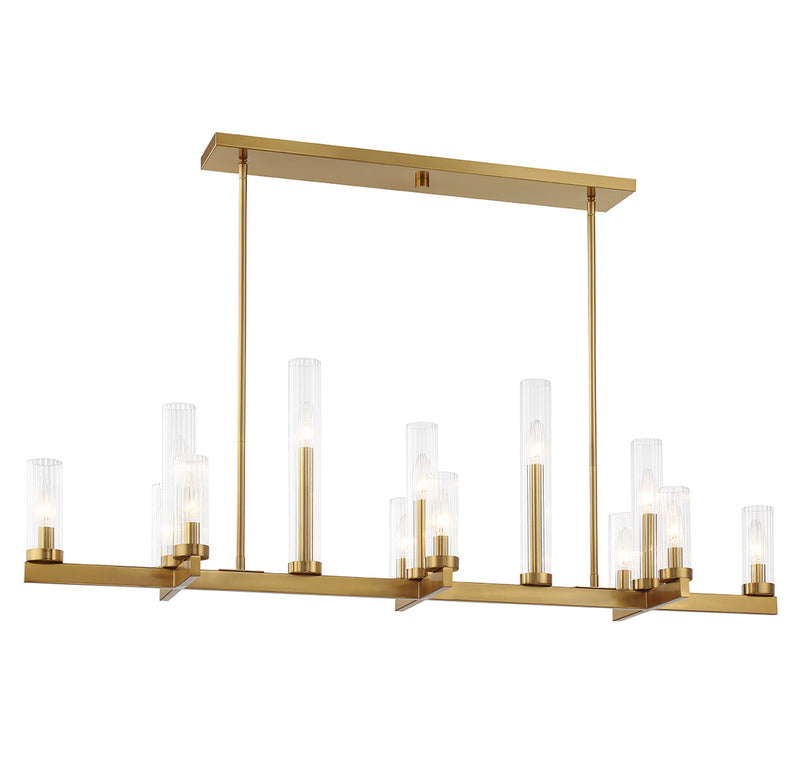 Carina 13-Light Linear Chandelier