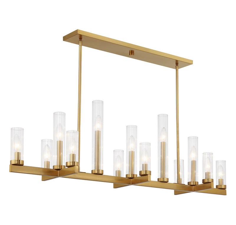 Carina 13-Light Linear Chandelier