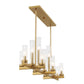 Carina 13-Light Linear Chandelier