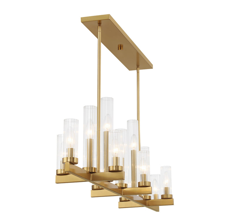Carina 13-Light Linear Chandelier