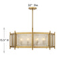 Jacobs 8-Light Chandelier