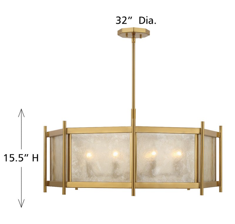 Jacobs 8-Light Chandelier