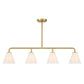 Blair 4-Light Linear Chandelier