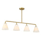 Blair 4-Light Linear Chandelier