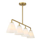 Blair 4-Light Linear Chandelier