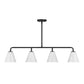 Blair 4-Light Linear Chandelier