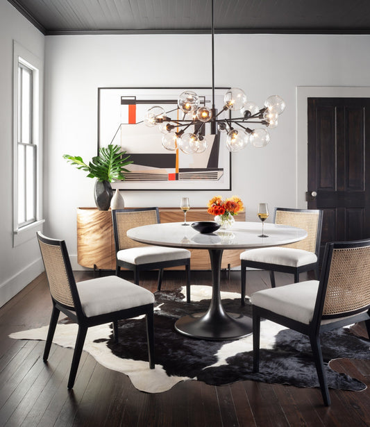 Antonia Cane Armless Dining Chair