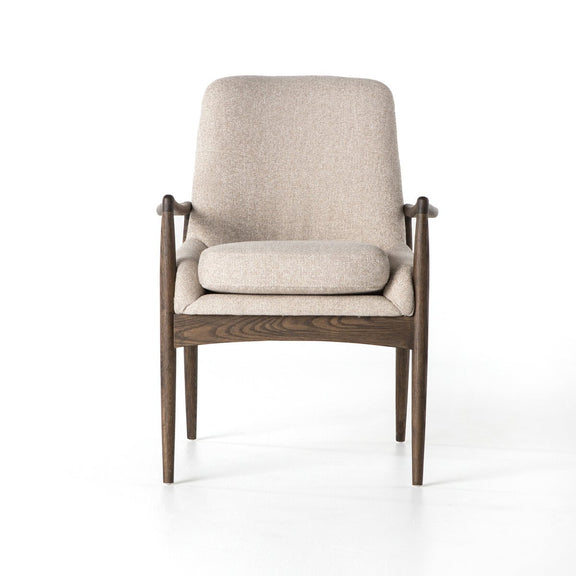Braden Dining Armchair - Light Camel
