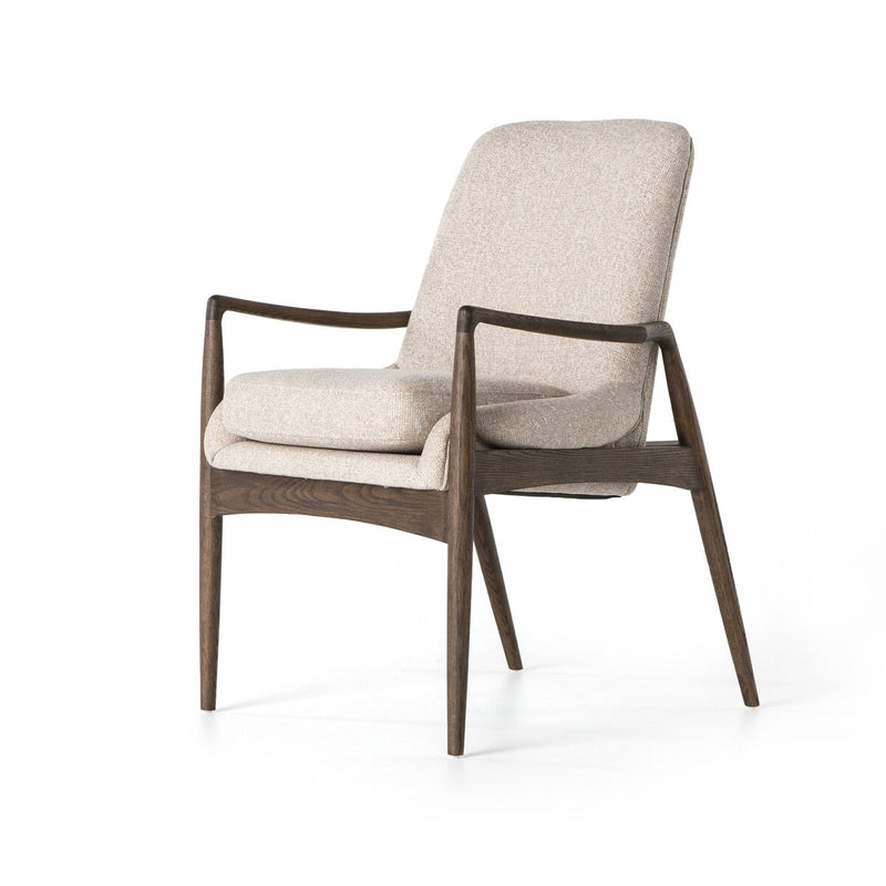 Braden Dining Armchair - Light Camel