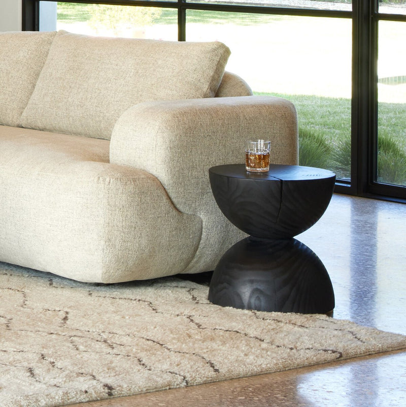 Aliza End Table - Black Pine