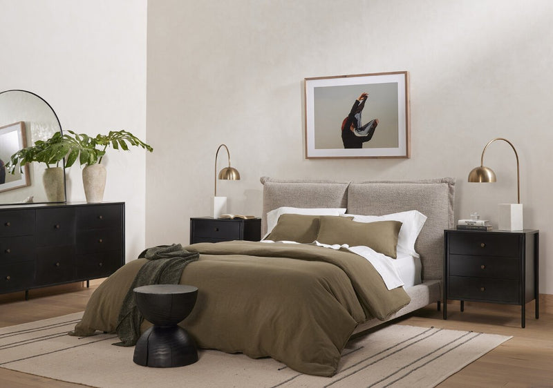 Aliza End Table - Black Pine