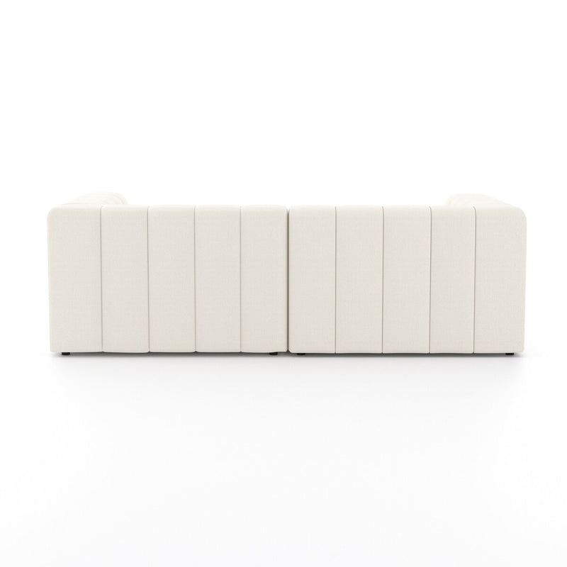 Langham Channeled 2-Piece Sectional - Fayette Cloud