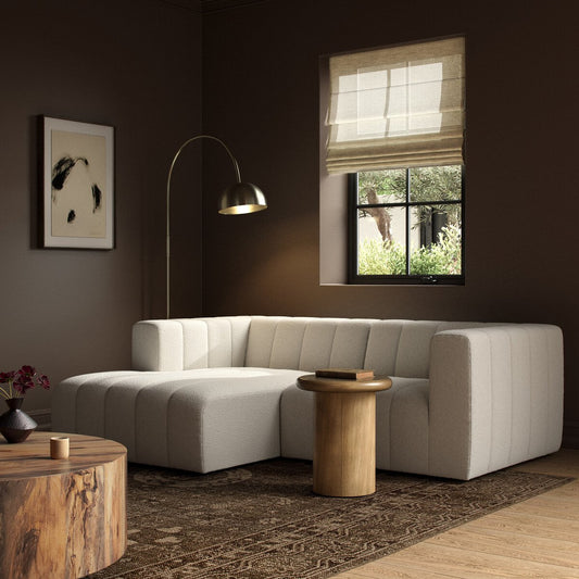 Langham Channeled 2-Piece Sectional - Fayette Cloud