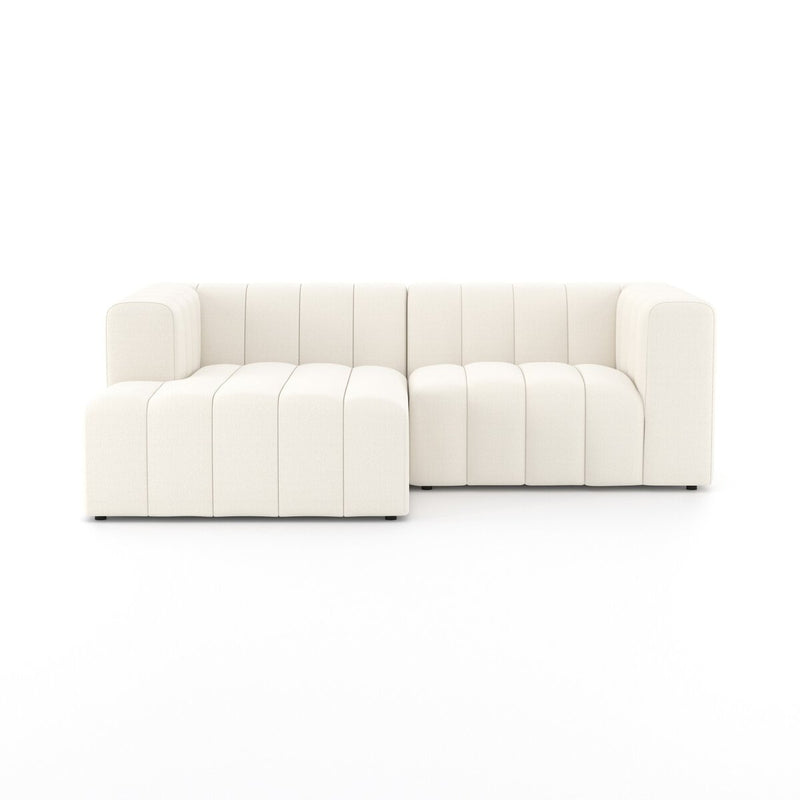 Langham Channeled 2-Piece Sectional - Fayette Cloud