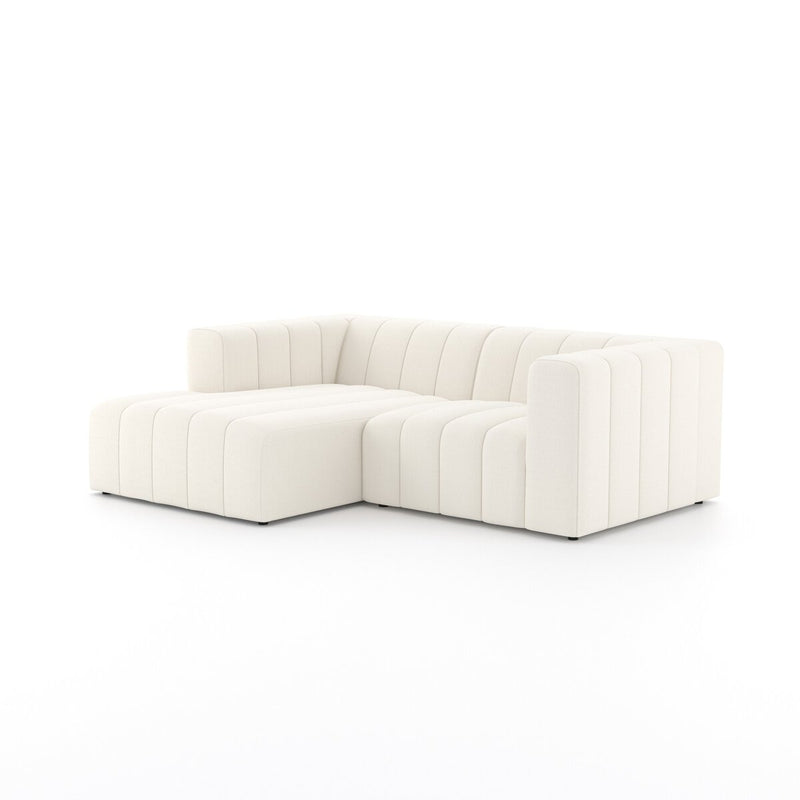 Langham Channeled 2-Piece Sectional - Fayette Cloud