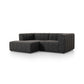 Langham Channeled 2-Piece Sectional - Saxon Charcoal