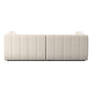 Langham Channeled 2-Piece Sectional - Crypton Nomad Snow