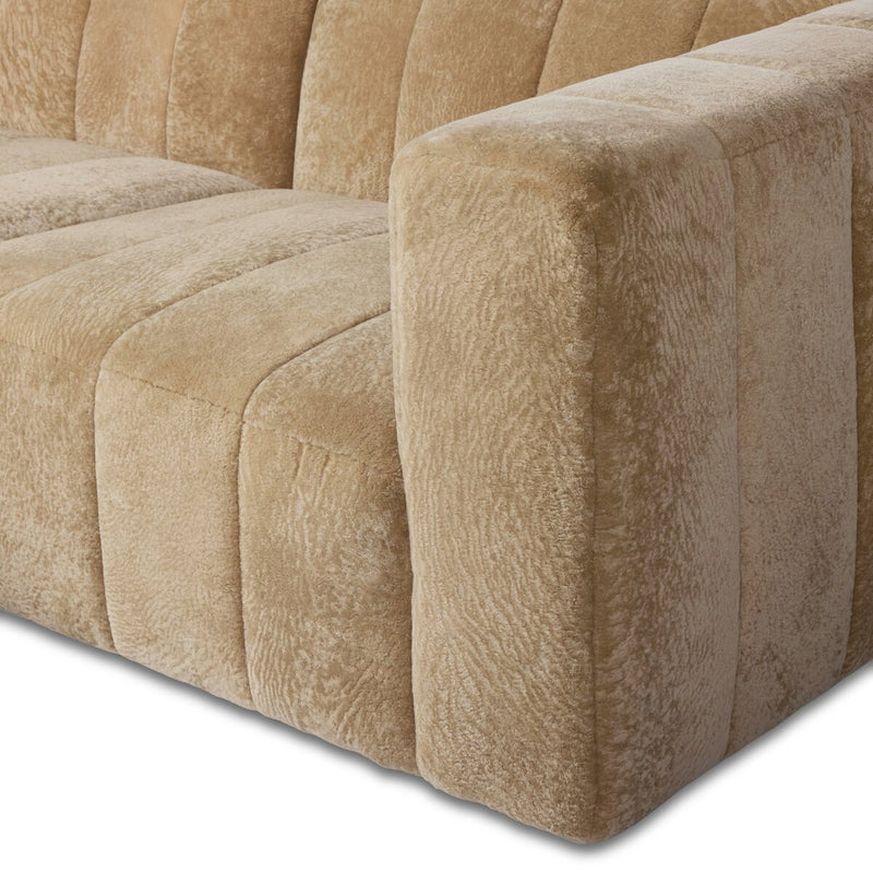 Langham Channeled 2-Piece Sectional - Ravello Camel
