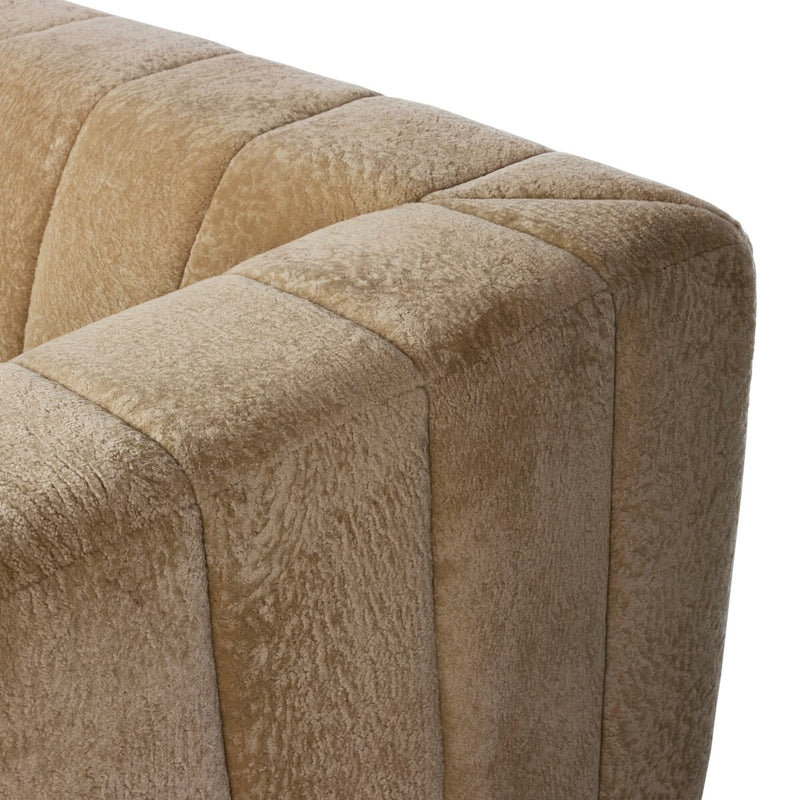 Langham Channeled 2-Piece Sectional - Ravello Camel