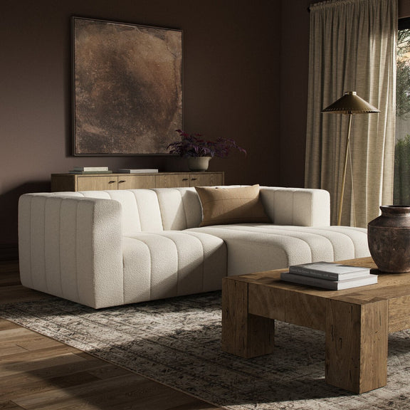 Langham Channeled 2-Piece Sectional - Fayette Cloud