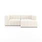 Langham Channeled 2-Piece Sectional - Fayette Cloud