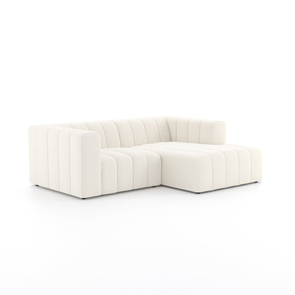 Langham Channeled 2-Piece Sectional - Fayette Cloud