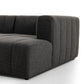 Langham Channeled 2-Piece Sectional - Saxon Charcoal