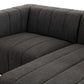 Langham Channeled 2-Piece Sectional - Saxon Charcoal