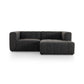 Langham Channeled 2-Piece Sectional - Saxon Charcoal