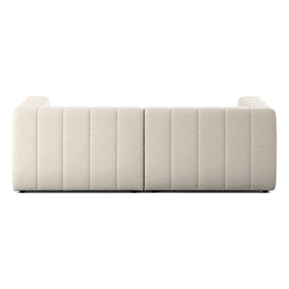 Langham Channeled 2-Piece Sectional - Crypton Nomad Snow