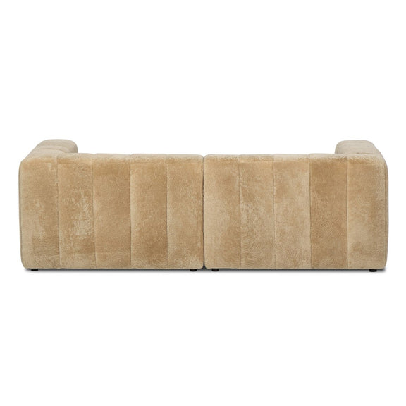 Langham Channeled 2-Piece Sectional - Ravello Camel