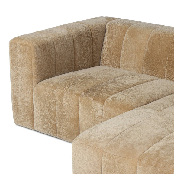 Langham Channeled 2-Piece Sectional - Ravello Camel