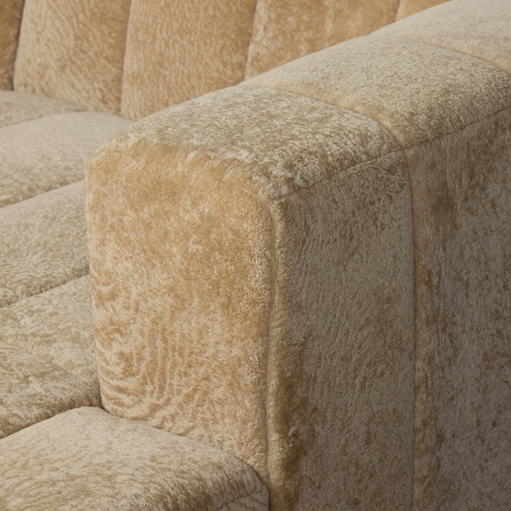 Langham Channeled 2-Piece Sectional - Ravello Camel