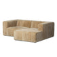 Langham Channeled 2-Piece Sectional - Ravello Camel