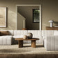 Langham Channeled 6-Piece Chaise Sectional - Fayette Cloud