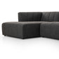 Langham Channeled 5-Piece Sectional - Saxon Charcoal