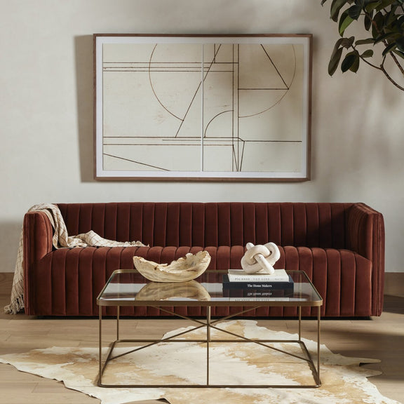 Augustine Sofa - Surrey Auburn