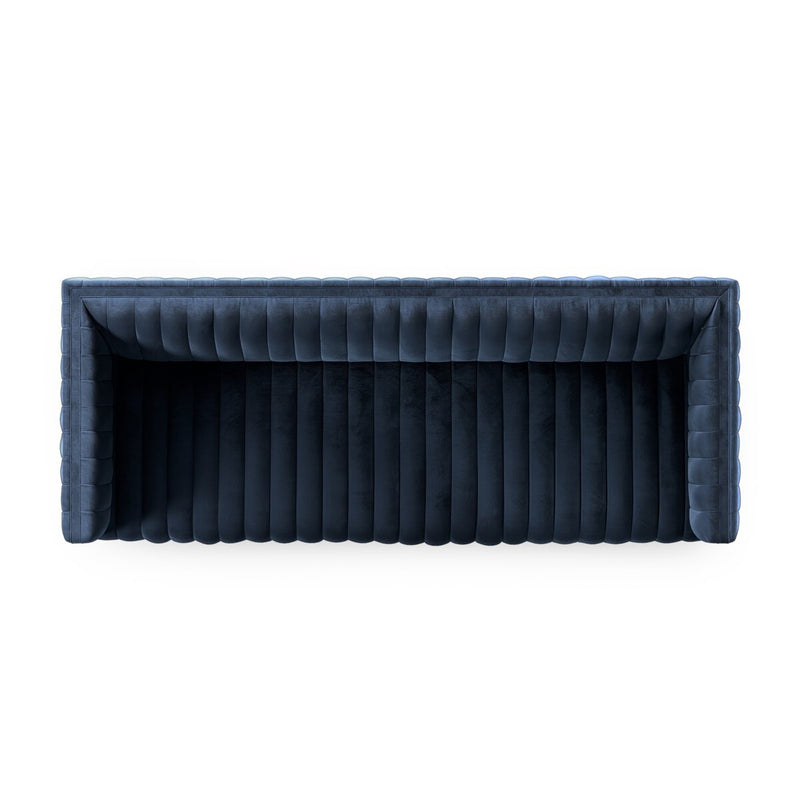 Augustine Sofa - Sapphire Navy