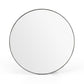 Bellvue Round Mirror - Rustic Black