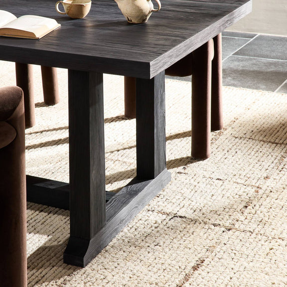Otto Dining Table - Black Pine