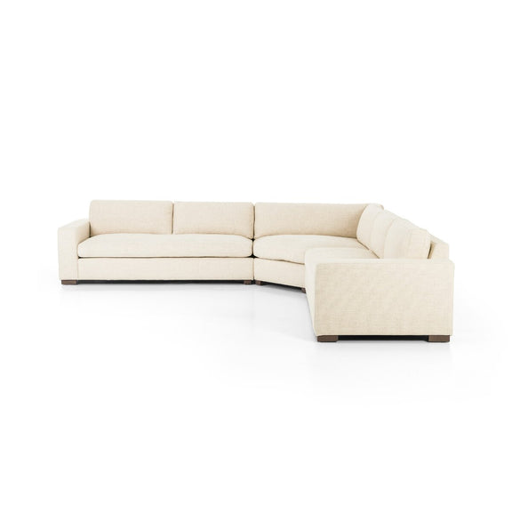 Boone 3-Piece Sectional - Thames Cream