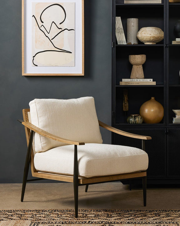 Kennedy Chair - Kerbey Ivory