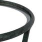 Creighton End Table - Green Verdigris